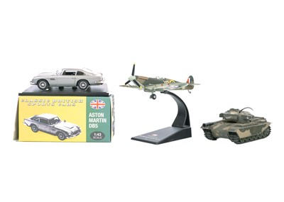 Lot 314 - A Die cast model of an Aston Martin DB5.