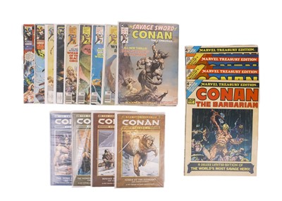 Lot 55 - Savage Sword of Conan comics weekly