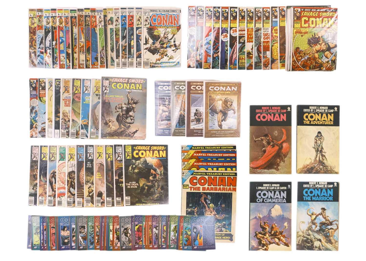Lot 55 - Savage Sword of Conan comics weekly