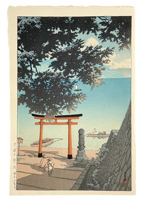 Lot 336 - Kawase Hasui (1883-1957). Japanese woodblock print.