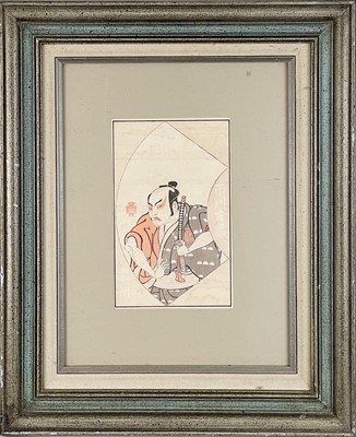 Lot 708 - Shunsho (1726-1792). Japanese woodblock print.