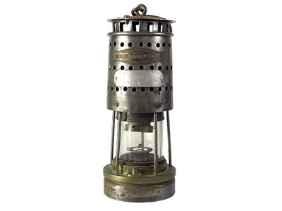 Lot 143 - A Hailwood & Ackroyd Ltd miner's W B lamp No 2