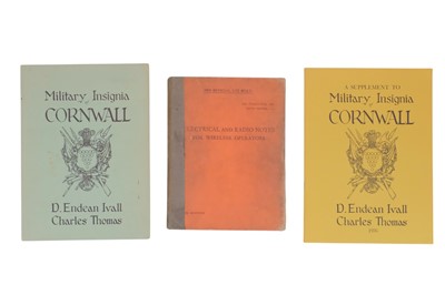 Lot 52 - Two Cornwall Military insignia booklets.