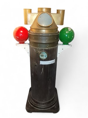 Lot 571 - A Steamship Compass Binnacle