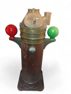 Lot 572 - Steamship Compass Binnacle