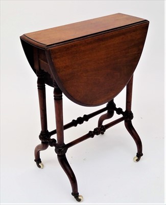 Lot 3537 - A Victorian mahogany oval Sutherland table,...