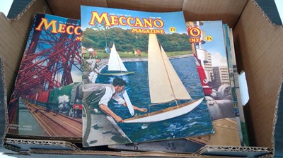 Lot 169 - Fifty-six Meccano magazines dating from 1958-1964.