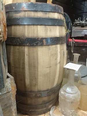 Lot 775 - A Wooden Barrel