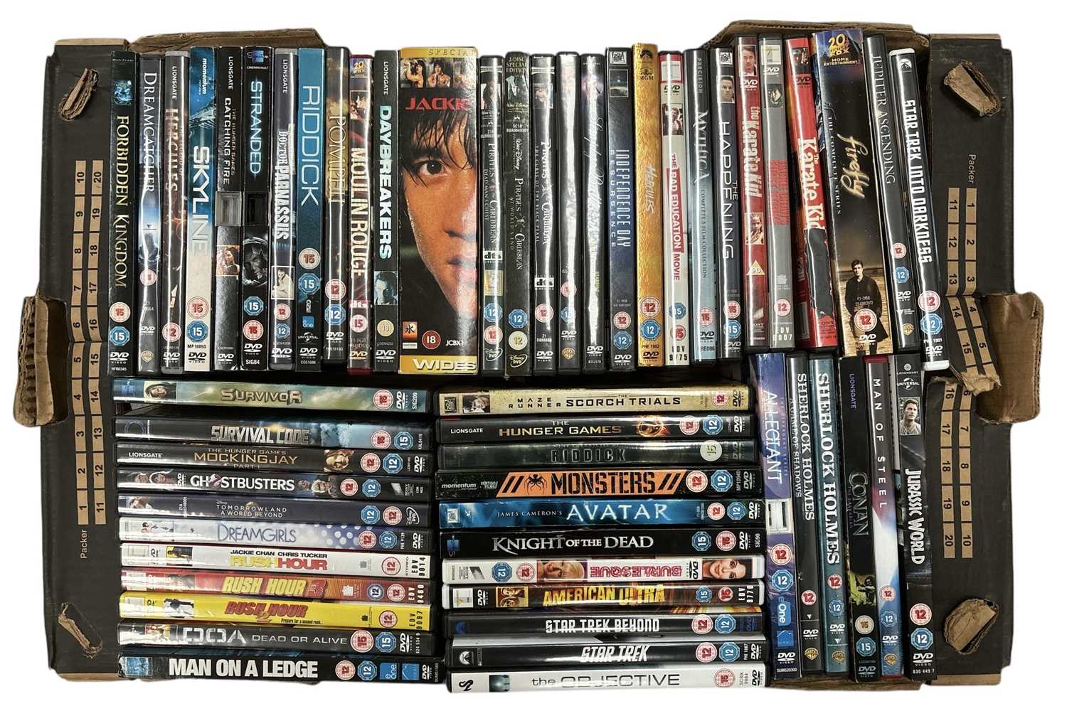 Lot 60 - A collection of DVDs.