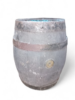 Lot 825 - Two wooden barrels