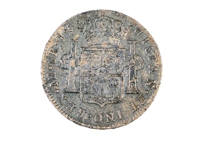 Lot 48 - A Silver Spanish Pillar Dollar, mint Lima, 1795