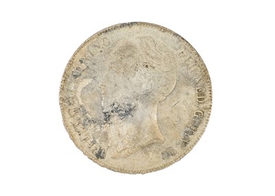Lot 60 - A Silver Dutch 2.5 Guilder, unknow mint, 1850