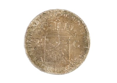 Lot 60 - A Silver Dutch 2.5 Guilder, unknow mint, 1850