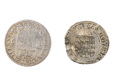 Lot 63 - Dutch – 1691 Campen 6 stuiver silver coin.