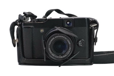 Lot 100 - A Fujifilm X10 digital camera.