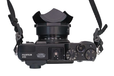 Lot 100 - A Fujifilm X10 digital camera.