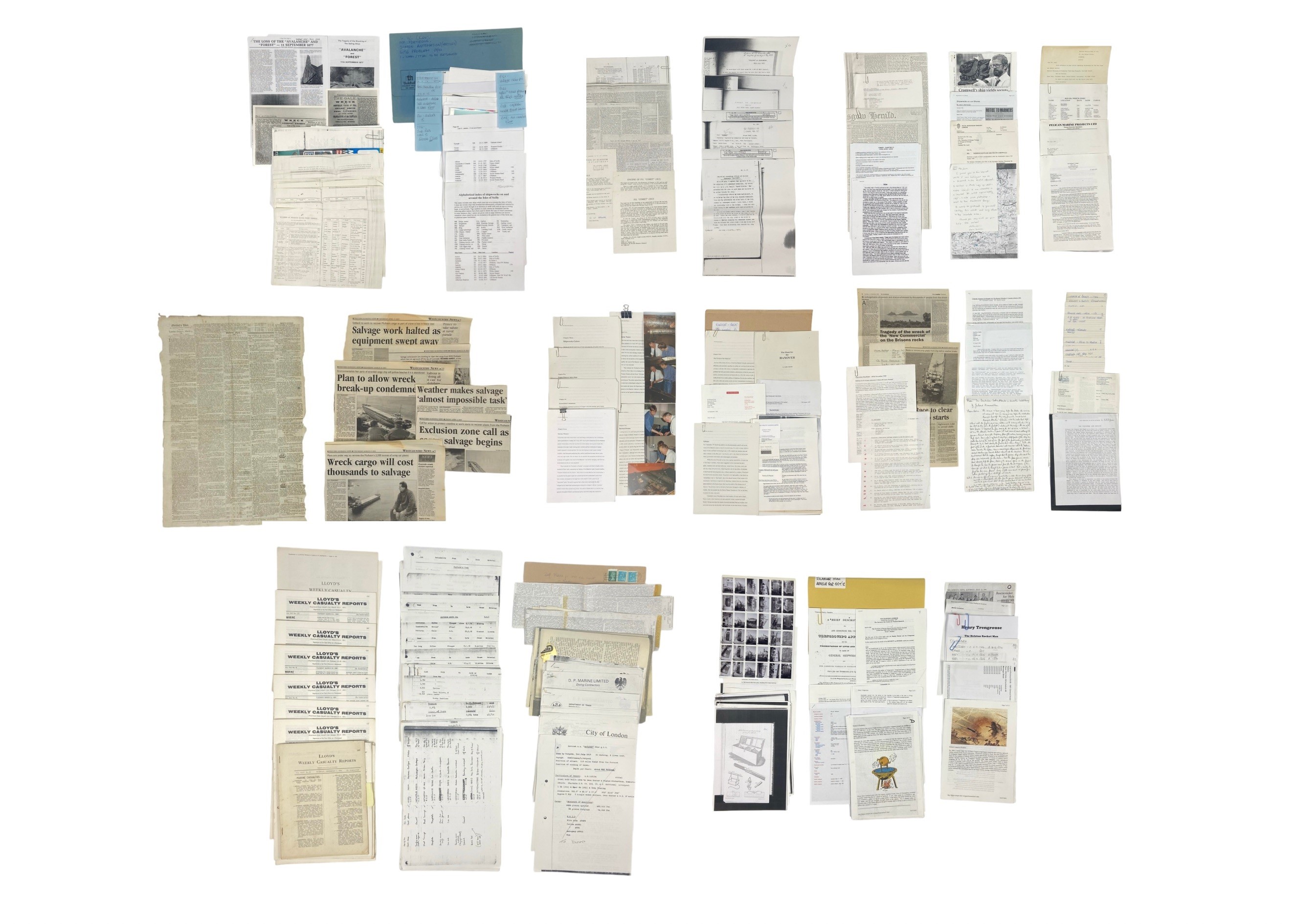 Lot 76 The Richard Larn Archive