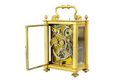 Lot 1123 - Antoine Blondeau, A carriage clock.