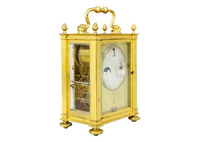 Lot 1123 - Antoine Blondeau, A carriage clock.