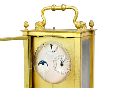 Lot 1123 - Antoine Blondeau, A carriage clock.