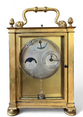 Lot 1123 - Antoine Blondeau, A carriage clock.