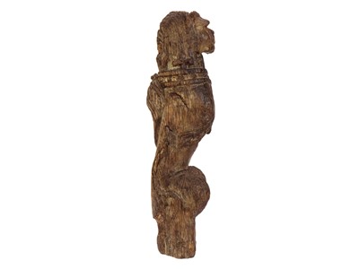 Lot 1130 - An oak 'Kings Beast' carved figure.