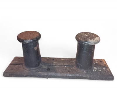 Lot 954 - An iron bollard