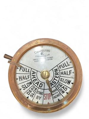 Lot 1019 - Ships Telegraph