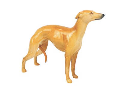 Lot 465 - A Beswick figure of a whippet.