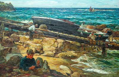 Lot 336 - John Robertson REID RBA, ROI, RI (1851-1926)