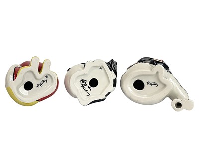 Lot 319 - A Lorna Bailey pottery Christmas Cat.