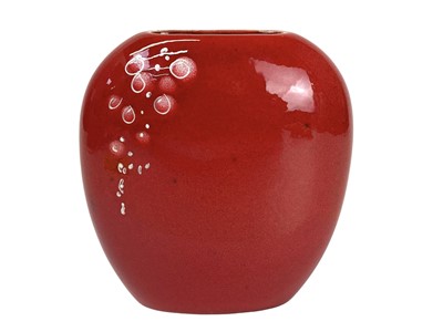 Lot 323 - An Anita Harris Art Pottery Christams purse vase.