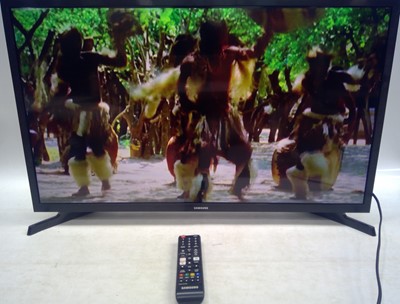 Lot 21 - A Samsung 32" Smart TV. The Television is...