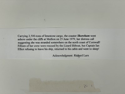 Lot 160 - Shipwreck Photographs