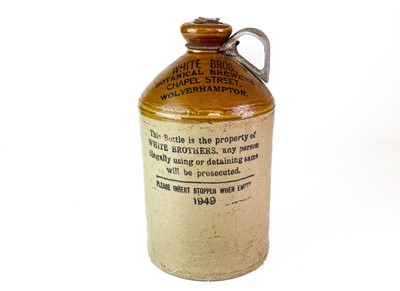 Lot 453 - A stoneware jar John Williams, Truro by Price of Bristol.
