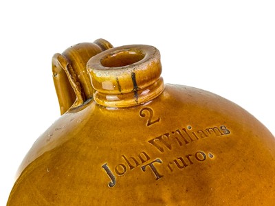 Lot 453 - A stoneware jar John Williams, Truro by Price of Bristol.