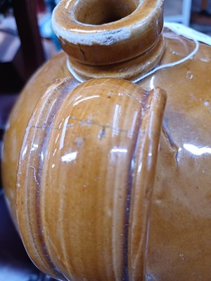 Lot 453 - A stoneware jar John Williams, Truro by Price of Bristol.