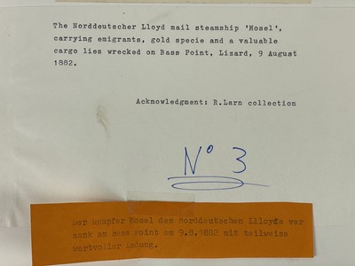 Lot 189 - Shipwreck Photographs