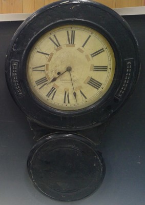 Lot 55 - A Baird Clock co Plattsburgh NY, Wall Clock....