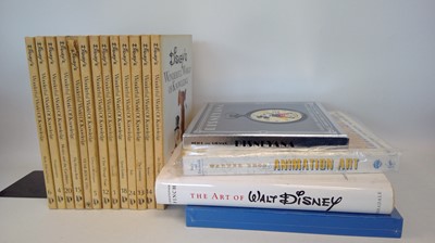 Lot 141 - A collection of books on Walt Disney and...