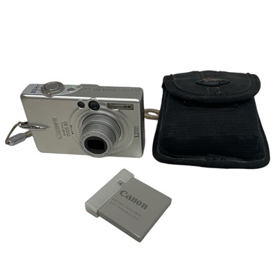 Lot 70 - A Canon IXUS 30 compact Digital Camera with a...