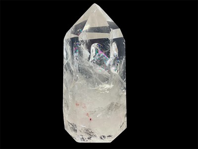 Lot 128 - A large quartz rainbow point.