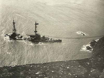 Lot 201 - HMS Montague, Lundy Island, 1906