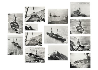 Lot 201 - HMS Montague, Lundy Island, 1906