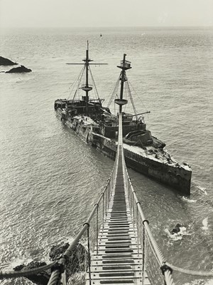 Lot 201 - HMS Montague, Lundy Island, 1906