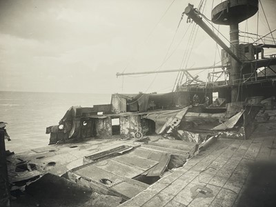 Lot 201 - HMS Montague, Lundy Island, 1906