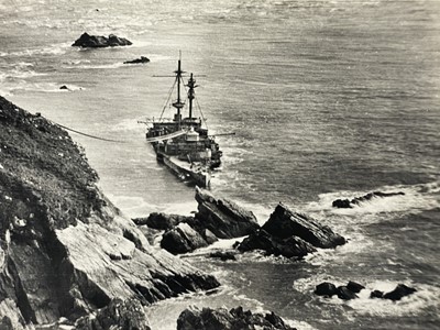 Lot 201 - HMS Montague, Lundy Island, 1906