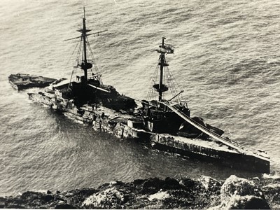 Lot 201 - HMS Montague, Lundy Island, 1906
