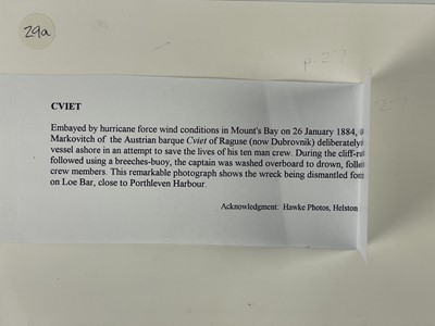 Lot 159 - Shipwreck Photographs