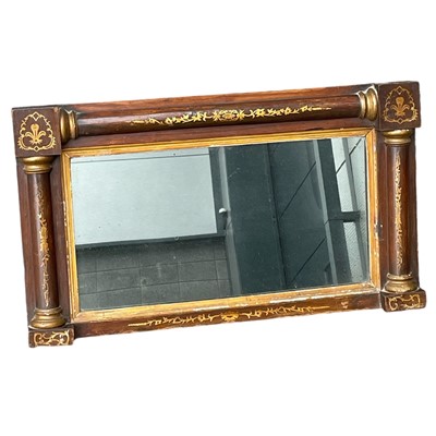 Lot 77 - A Mahogany Over Mantel Mirror. 70 x 40cm.